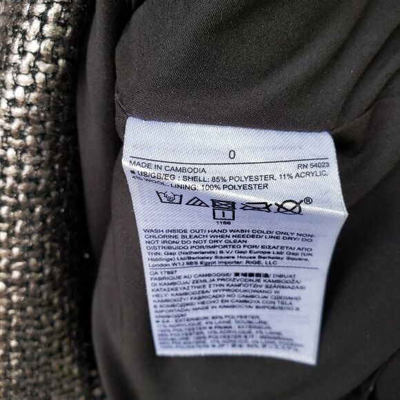 Banana Republic Metallic Knit Tweed Dress Career 0 - Picture 7 of 8